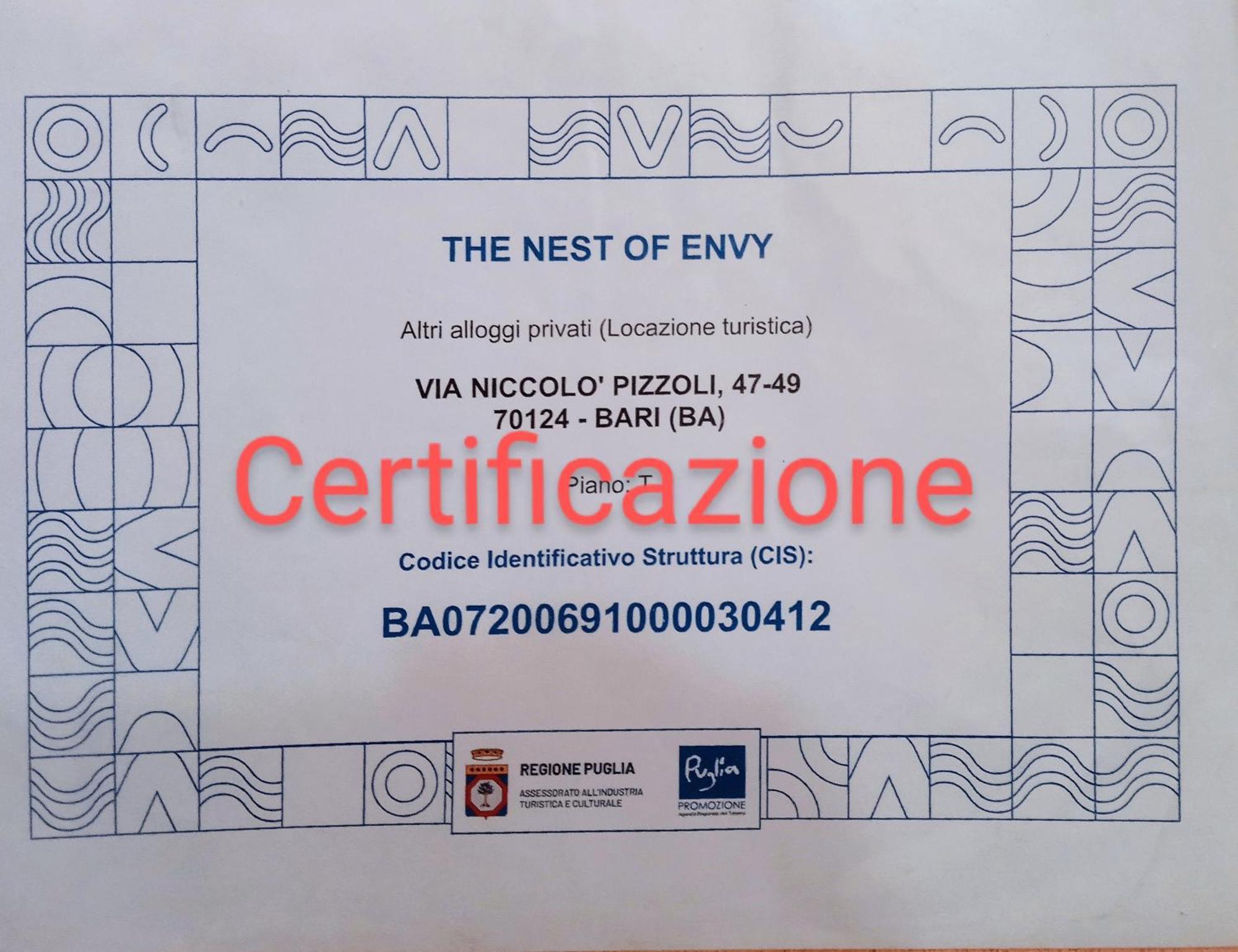 The Nest Of Envy Apartment Bari Luaran gambar